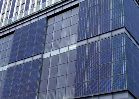 Pannello solare Bifacial dei doppi moduli di vetro monocristallini di PV per costruzione commerciale